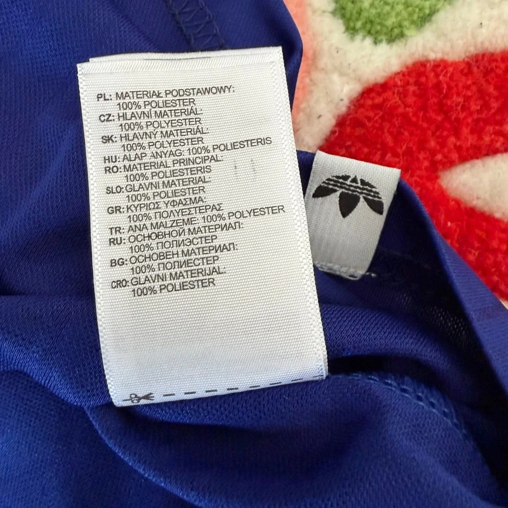 Adidas x BAPE SSL Flame Jersey Blue 93 Soccer Jersey Mens Size M